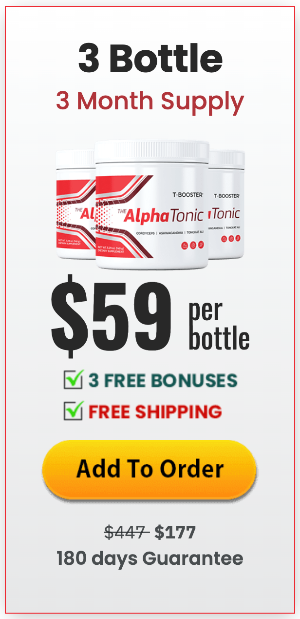 Alpha Tonic - 3 Bottles